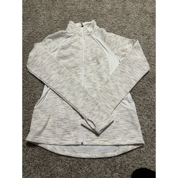 Tek Gear Womans Full Zip Jacket  Soft Lining Thumb Holes In Sleeves Size Small - Picture 1 of 9